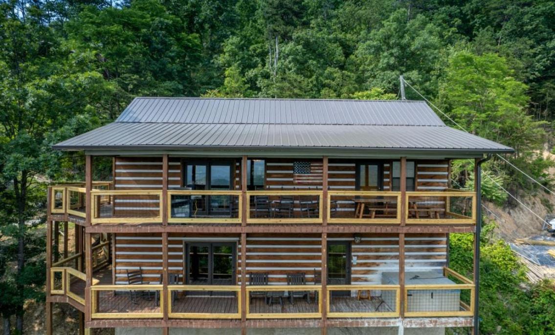 Smoky View With A Twist Villa Pigeon Forge Ngoại thất bức ảnh